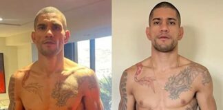 15 kilogramów więcej Alexa „Poatana” Pereiry krótko po walce na UFC 276