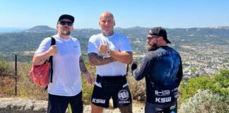 Artur Szpilka ponownie w treningu na macie klubu WCA