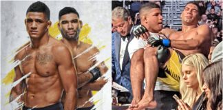 Braterska miłość. Gilbert Burns wynosi brata z oktagonu po przegranej na UFC on ABC 3 (WIDEO)