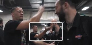 Nate Diaz uderzył reportera za kulisami gali UFC 276 (WIDEO)