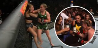 Molly McCann ponownie kończy walkę obrotowym łokciem i świętuje wygraną z Joanną Jędrzejczyk (WIDEO)