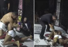 MMA to nie zabawa – koszmarne złamanie w amatorskiej walce (WIDEO)