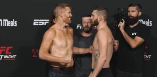 Michał Oleksiejczuk w limicie wagowym przed UFC Vegas 59 – wyniki ważenia