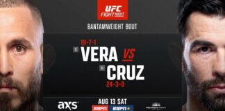 Powrót UFC do San Diego. Zapowiedź walki Dominicka Cruza z Marlonem Verą (WIDEO)