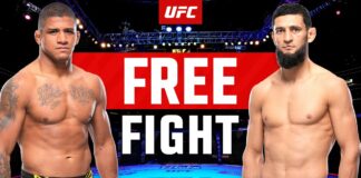 UFC przypomina efektowne starcie Burnsa z Chimaevem (WIDEO)