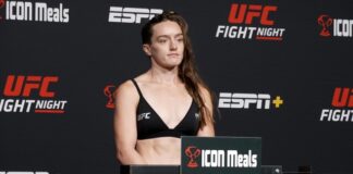 Aspen Ladd ponownie nie zrobiła wagi, walka z Sarą McMann na UFC Vegas 60 odwołana