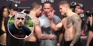 „To było haniebne” – Whittaker zirytowany zachowaniem Vettoriego przed galą UFC w Paryżu
