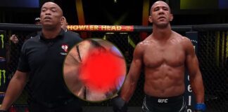 Nie dla wrażliwych! Potworne rozcięcie „Robocopa” po wygranej na UFC Vegas 60