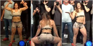 Pokaz twerkingu w wykonaniu zawodniczki UFC przed debiutem na gali w Paryżu (WIDEO)