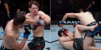 Cztery razy na deskach w ciągu półtorej minuty! Absolutna deklasacja podczas UFC w Las Vegas (WIDEO)