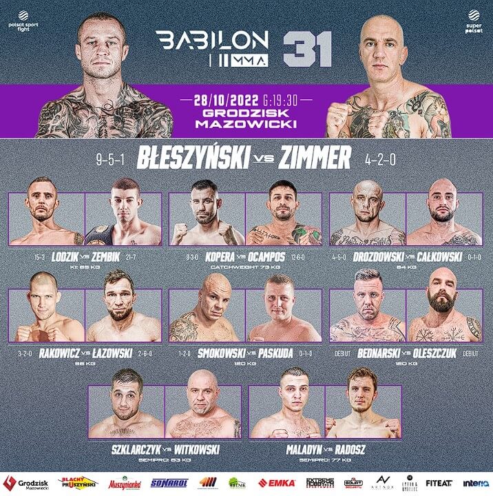 babilon mma 31 wyniki