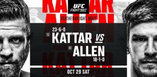 UFC Vegas 63: Kattar vs Allen – karta walk, godziny transmisji