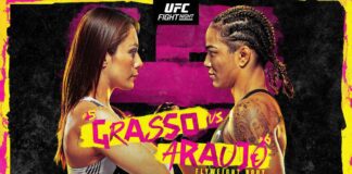 UFC Vegas 62: Grasso vs Araujo – wyniki