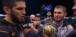 „To on i jego ojciec mnie stworzyli” – Makhachev przekazał pas Khabibowi Nurmagomedowi islam khabib