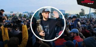 Mistrzowskie powitanie Islama Makhacheva w Dagestanie (WIDEO)