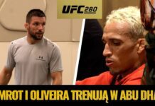 Raport z Abu Zabi: Mateusz Gamrot i Charles Oliveira trenują przed UFC 280