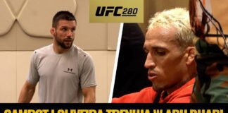 Raport z Abu Zabi: Mateusz Gamrot i Charles Oliveira trenują przed UFC 280