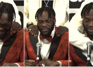 „Szanujcie zawodników!” Wilder we łzach po znokautowaniu Heleniusa (WIDEO)