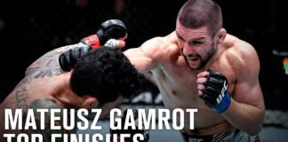 Wszystkie skończenia przed czasem w wykonaniu „Gamera” w UFC (WIDEO)