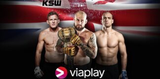 Gale KSW będą dostępne na platformie Viaplay w Wielkiej Brytanii