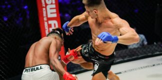 KSW 76: Brutalny nokaut wysokim kopnięciem! Artur Szczepaniak błyskawicznie pokonał Hooia! (WIDEO)