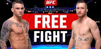 Organizacja UFC przypomina kapitalną batalię Dustina Poiriera z Justinem Gaethje (WIDEO)