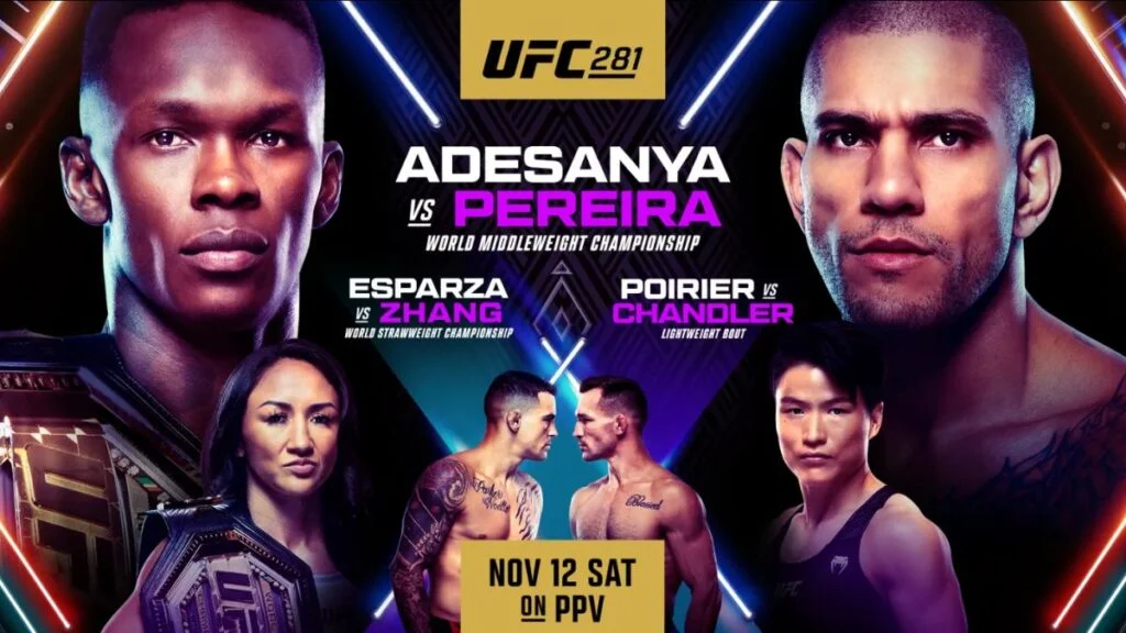 ufc 281 adesanya pereira kowalkiewicz wyniki gali