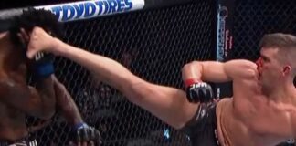 Kevin Holland z kontuzją w walce wieczoru gali UFC, Stephen Thompson zwycięzcą (WIDEO)