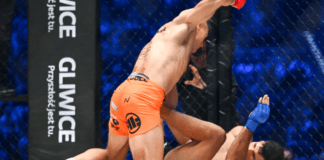KSW 77: Andrzej Grzebyk znokautował rywala ciosem w wątrobę! Kolejne skończenie w pierwszej rundzie!