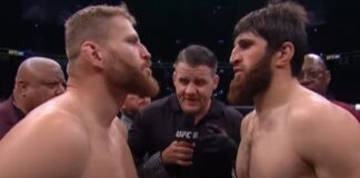 Karty sędziowskie mistrzowskiego pojedynku Błachowicza z Ankalaevem na UFC 282