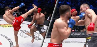 KSW 77: Daniel Rutkowski pokonał Lom-Ali Eskieva przez niejednogłośną decyzję! ksw 77 rutkowski eskiev