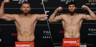 Jan Błachowicz pierwszy na ważeniu przed UFC 282 – wyniki ważenia