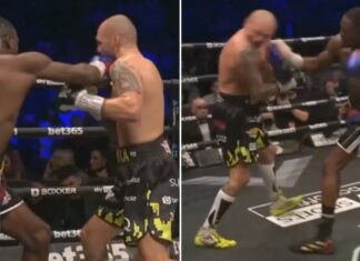 WIDEO: Richard Riakporhe nie daje szans Krzysztofowi Głowackiemu. Polak rozbity w czwartej rundzie