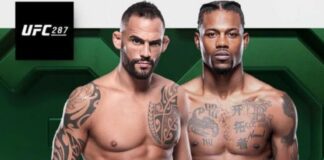 Kevin Holland vs Santiago Ponzinibbio na UFC 287