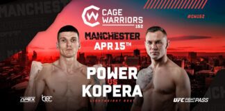 Łukasz Kopera w kwietniu powróci do klatki Cage Warriors