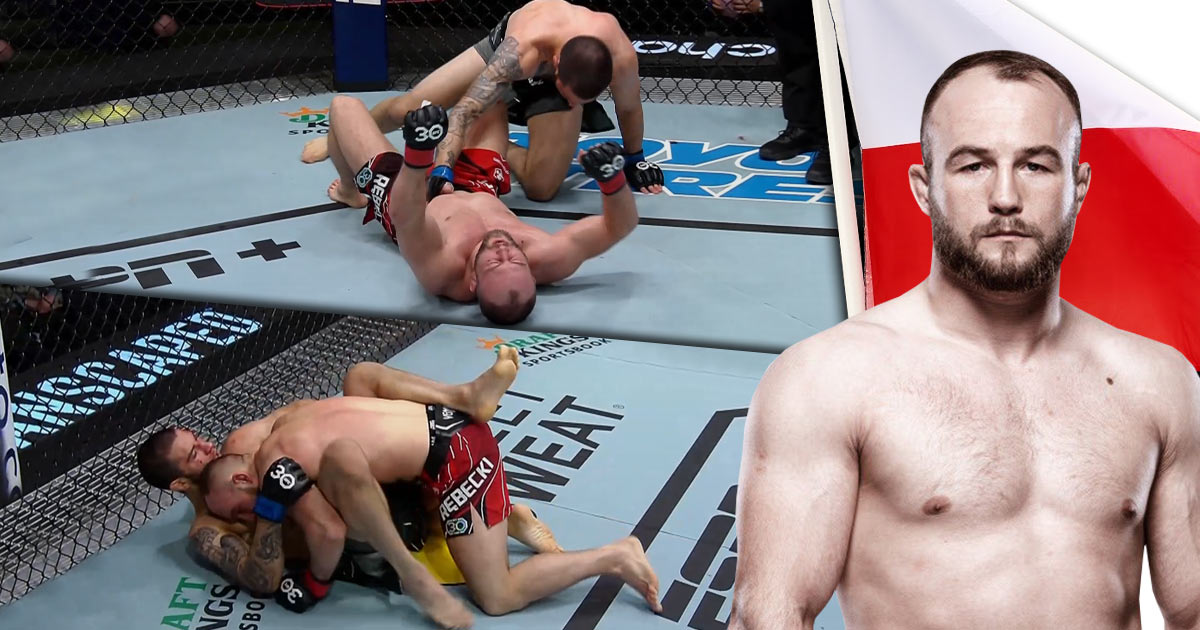 The successful debut of Mateusz Rębecki in the UFC!  Pole confidently scored Nick Fiore at UFC Vegas 67!