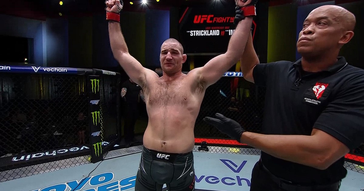 ufc sean strickland win