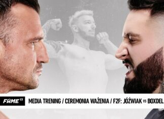 WIDEO: Media trening, ceremonia ważenia i „Face 2 Face” z Jóźwiakiem i „Boxdelem” przed FAME 17