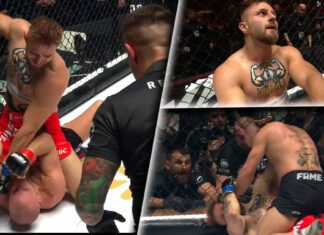 FAME 17: Kamil Łaszczyk przegrywał, ale na 8 sekund przed końcem walki rozbił ciosami „Ferrariego”!