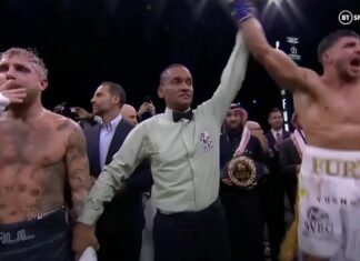 WIDEO: Tommy Fury pokonał Jake’a Paula niejednogłośną decyzją sędziów. Pierwsza przegrana youtubera
