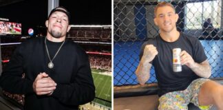 Nate Diaz krytykuje „przestraszone pi**y” Chimaeva, Khabiba i Poiriera. „Diament” kontruje