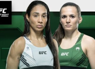 Taila Santos vs Erin Blanchfield nową walką wieczoru UFC Fight Night 219