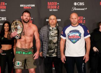 Wyniki ważenia przed Bellator 290: Bader vs Fedor 2 (WIDEO)