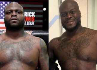 Chudsza wersja Derricka Lewisa przed walką z Sergeyem Spivakiem na UFC Vegas 68