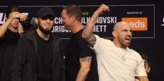 Spotkania twarzą w twarz bohaterów gali UFC 284: Makhachev kontra Volkanovski (WIDEO)