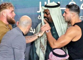 Paul i Fury zakładają się przed walką, spotkanie twarzą w twarz w Abu Dhabi (WIDEO)