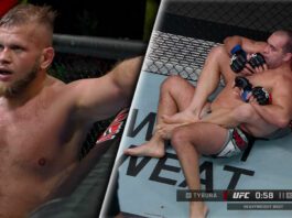 UFC Vegas 68: Marcin Tybura ze zwycięstwem przez decyzję! Polak pokonał Blagoya Ivanova!