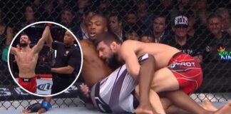 Karty punktowe walki Mateusza Gamrota z Jalinem Turnerem na UFC 285