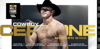 Donald Cerrone dołącza do galerii sław UFC