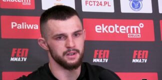 Mam nadzieję, że w tym roku uda się trafić do UFC – Cezary Oleksiejczuk po obronie pasa FEN